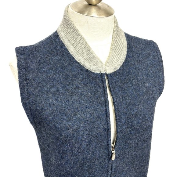 J Crew 100% Wool Sweater Vest Made in Hong Kong - Picture 3 of 15